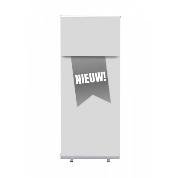 Roll-Banner Budget 85 cm z motywem Nowość, holenderski, szary