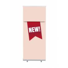 Roll Up reklamowy Budget z motywem Nowość