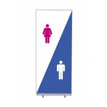 Roll Up reklamowy Budget z motywem Urządzeń higienicznych