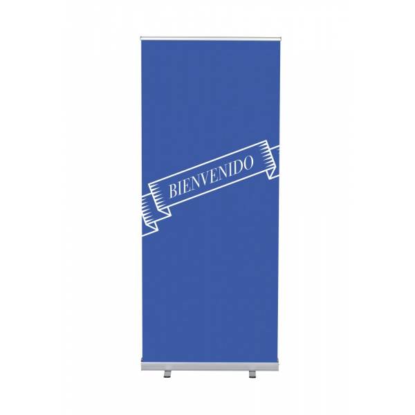 Roll-Banner Budget 85 cm z motywem Witamy, hiszpański, niebieski