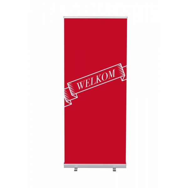 Roll-Banner Budget 85 cm z motywem Witamy, holenderski, czerwony