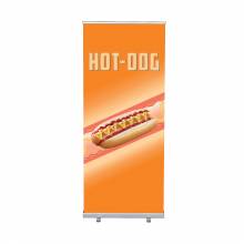 Roll Up reklamowy Budget z motywem Hot Dog