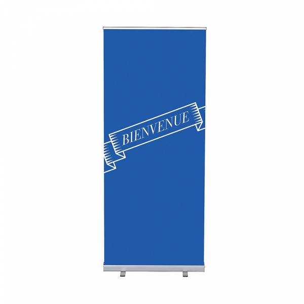 Roll-Banner Budget 85 cm z motywem Witamy, Francuski, niebieski