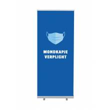 Roll Up reklamowy Budget z motywem Maseczki