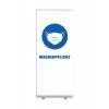 Roll Up reklamowy Budget z motywem Maseczki - 1