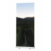 Roll-Banner Challenger Alu z grafiką Symbio 85 x 200 cm