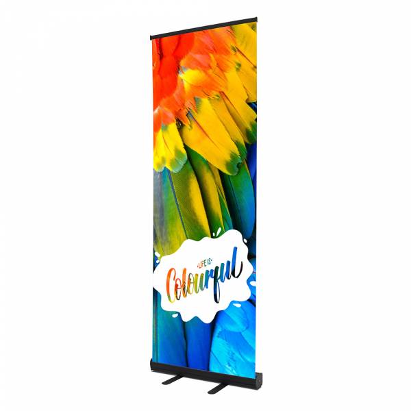 Roll up Economy 60 x 200 cm czarny