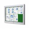 Zewnętrzna gablota ogłoszeniowa 15xA4 podświetlana LED - 33