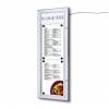 Zewnętrzna gablota na menu 1xA4 LED - 8