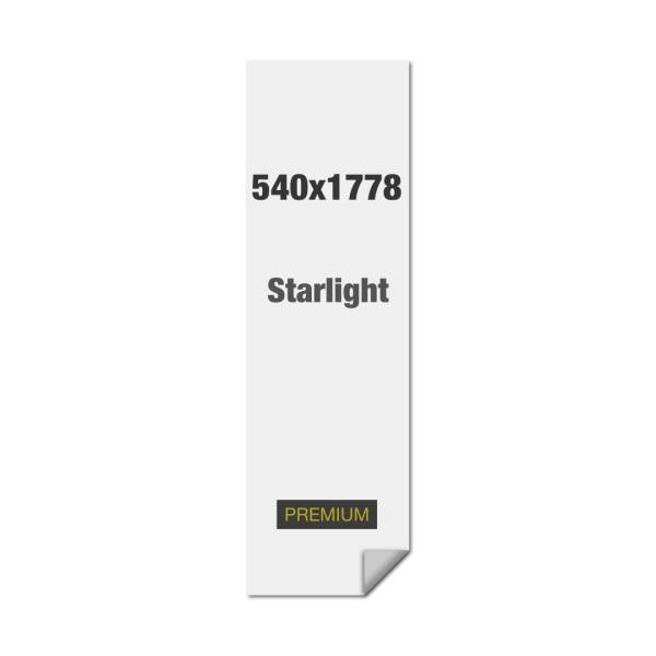 Tekstylny wydruk sublimacyjny 540 x 1778 mm tkanina poliestrowa 180 g m2 B1