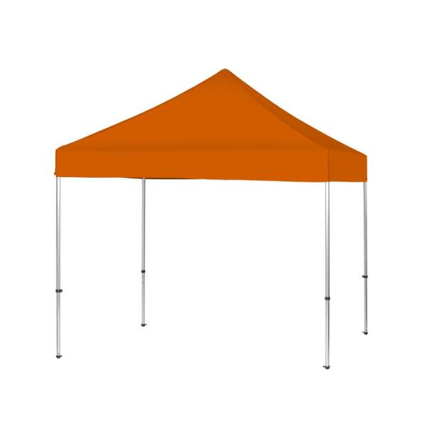 Namiot Alu 3x3 zestaw z kolorowym zadaszeniem Pomarańczowy