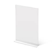Akrylowy stojak informacyjny typu T A3 pionowo Akrylowy stojak informacyjny typu T A3 pionowo