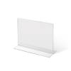 Akrylowy stojak informacyjny typu T  DL(1/3A4) pionowo - 5