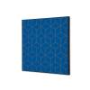 Tekstylna Dekoracja Ścienna A2 Hexagon Niebieski-brązowy - 4