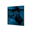 Tekstylna Dekoracja Ścienna 40 x 40 liście botaniczne Niebieski - 3