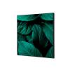 Tekstylna Dekoracja Ścienna 40 x 40 liście botaniczne Niebieski - 0