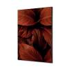 Tekstylna Dekoracja Ścienna 40 x 40 liście botaniczne Czerwony - 6