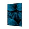 Tekstylna Dekoracja Ścienna 40 x 40 liście botaniczne Niebieski - 7