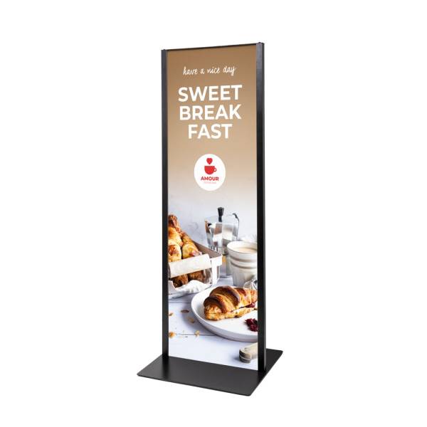 Totem Panel+ 42 x 120 cm Czarny