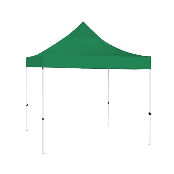 Namiot stalowy 3x3 zestaw z kolorowym zadaszeniem Zielony