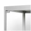 Witryna szklana 800x2000x400mm z podwójnymi drzwiami - 3