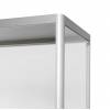 Witryna szklana 800x2000x400mm z podwójnymi drzwiami - 4