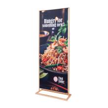 Drewniany stojak Banner Stand