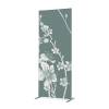 Textile Room Divider Deco Abstract Japanese Blossom - 0