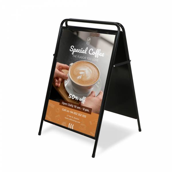 Tablica A-Board Elegant Steel A1