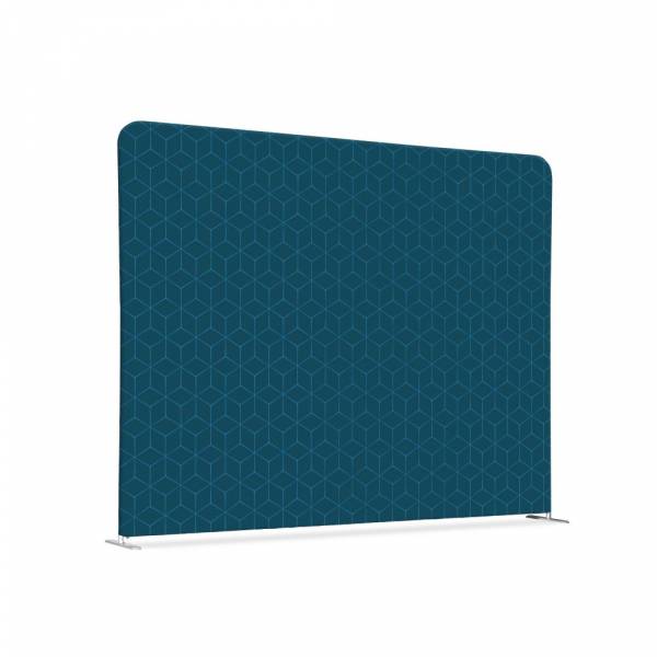Przegroda Tekstylna 200-150 Podwójny Hexagon niebieski