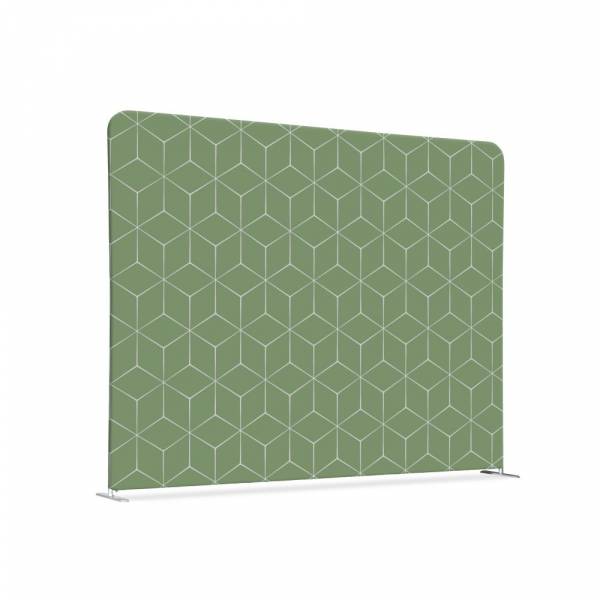 Przegroda Tekstylna 200-150 Podwójny Hexagon zielony