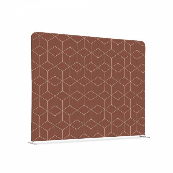 Przegroda Tekstylna 150-150 Podwójny Hexagon rdza