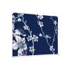 Przegroda Tekstylna 200-150 Podwójna abstrakcyjna japońska wiśnia niebieski - 1