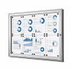 Zewnętrzna informacyjna gablota ogłoszeniowa 6xA4 magnetyczna - 0