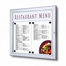 Gablota zewnętrzna na menu SCZ / LED